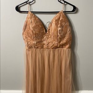 Formal maxi dress Blush